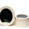 W9403 Vanilla Oval Window Flower Box