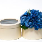 W9403 Vanilla Oval Window Flower Box