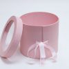 W9592B Pink Round Flower Box Pink Round Flower Box