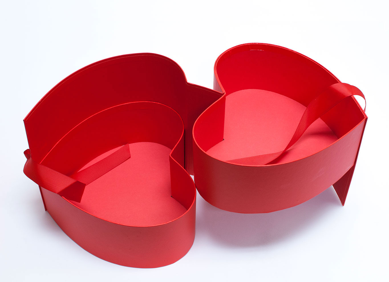 Two Tier Heart Shape Flower Box