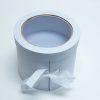 w9591 White Round Flower Box White Round Flower Box