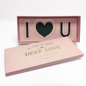 Pink I Love you Flower Box