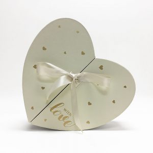Valentine's Heart Shape Flower Box