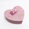 Pink Nested Heart Shape Flower Box