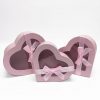 Heart Shape Flower Box W7406-4