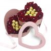 9851design-1 Two Tiers Heart Shape Flower box