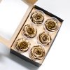 P6-eternity-roses Pack of 6 Gold Preserved Roses