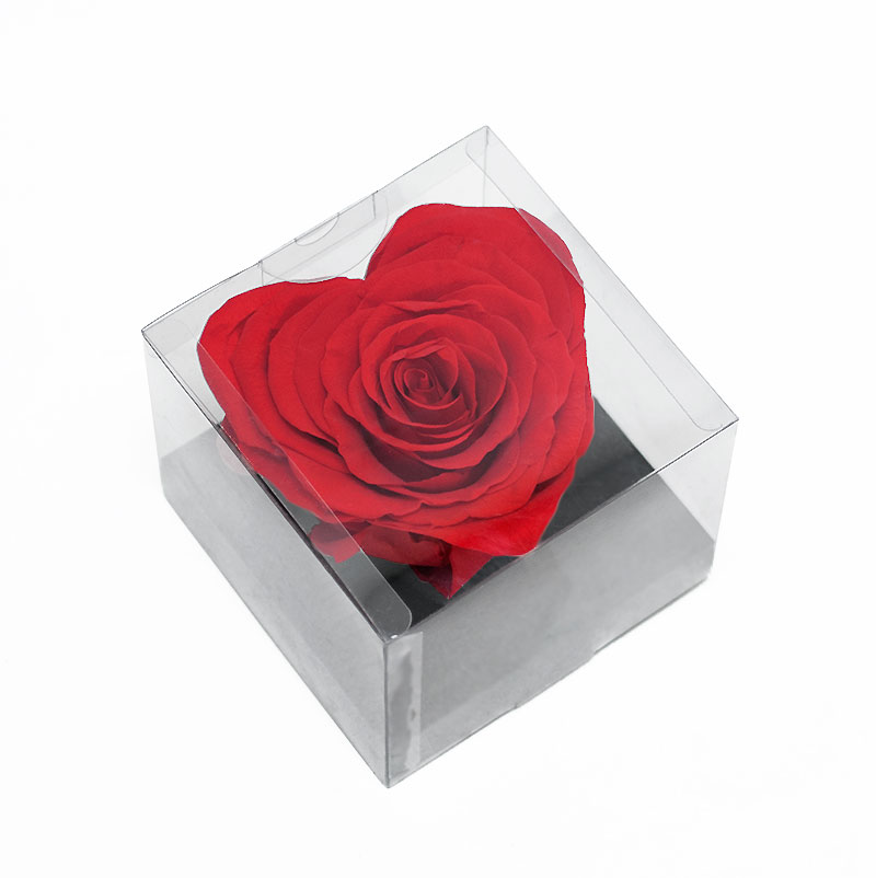 Red Large Eternity Heart Rose Large Red Eternity Heart Shape Rose