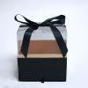w5318 Black Acrylic Square Flower Box with Drawert-2 w5318 Black Acrylic Square Flower Box with Drawer