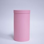 W7363 Pink Round 3 Tiers Triple Layer Flower Box