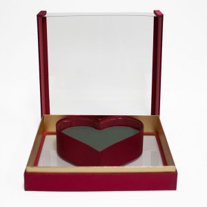 1125ARD Acrylic Red Photo Frame Flower Box