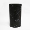 w7365 Black Marble Round 3 Tiers Triple Layer Flower Box