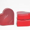 W9826 Clear Lid Red Heart Shape Flower Box Set of 3 W9826 Clear Lid Red Heart Shape Flower Box Set of 3