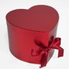 W7493 Red Heart Shape Flower Box (Two-Layers) W7493 Red Heart Shape Flower Box (Two-Layers)