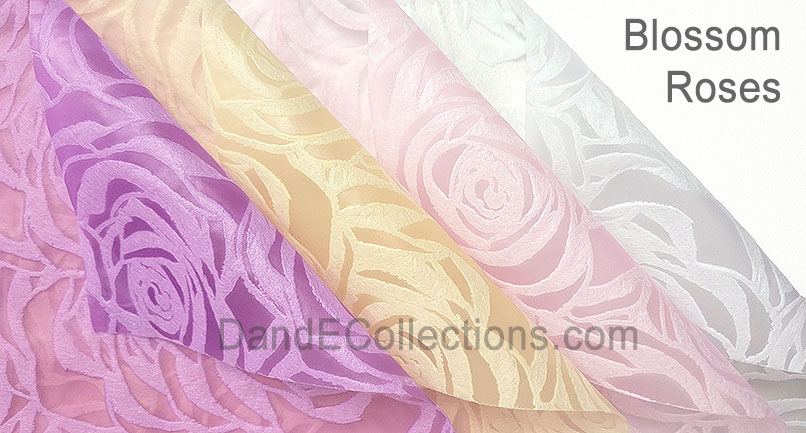 Woven Blossom Roses Flower Wraps