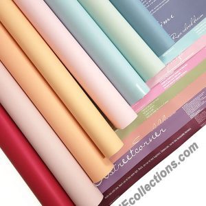 Plastic Love English Flower Wraps