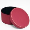 Small Red Round Shape Flower Box