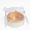 100337 White Acrylic Round Box 100337 White Acrylic Round Box