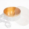 100337 White Acrylic Round Box 100337 White Acrylic Round Box