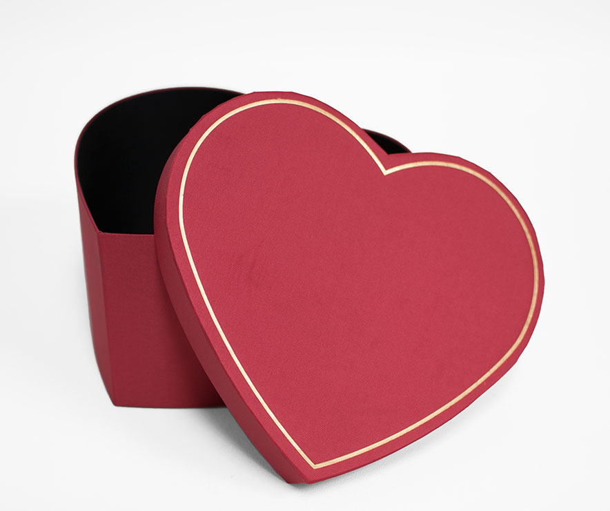 Small Red Heart Shape Flower Box Small Red Heart Shape Flower Box