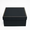 Small Black Square Shape Flower Box