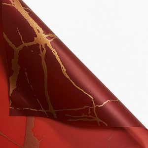 Red Wine Plastic Golden Marble