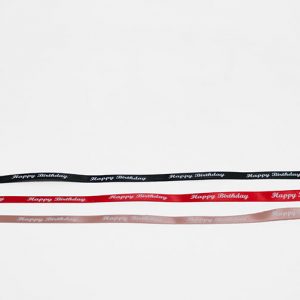 Happy Birthday Ribbon 0.4inch x 150feet