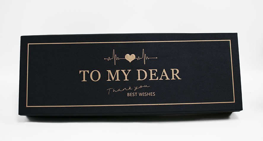 NEW Black Rectangular Love Mom Flower Box With Liners and Foams - Image 6