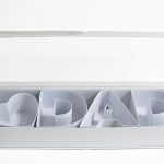 5 Boxes in 1 Exclusive Premium Extra Large Luxury Love Dad Box in White