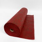 Wine Red Nonwoven Blossom Roses Flower Wraps (30 Meters per Roll)