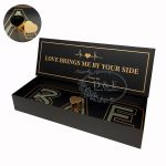 Exclusive Black Rectangular BAE Flower Box With Liners and Foams