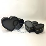 4 Color Options – “Heart to Heart” Flower Boxes with Window Set of 2