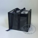 4 Color Options – Square Plastic Transparent Box with Tilt Heart and Drawer