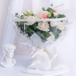Waterproof Plastic Transparent Window Flower Wrapping Sheets (20 pcs Per Bag)